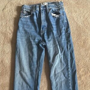 Abercrombie & Fitch Men's Straight Blue Jeans
